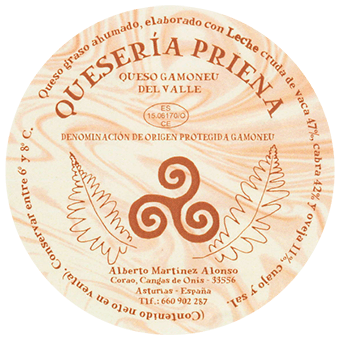 Quesería Corao, Priena