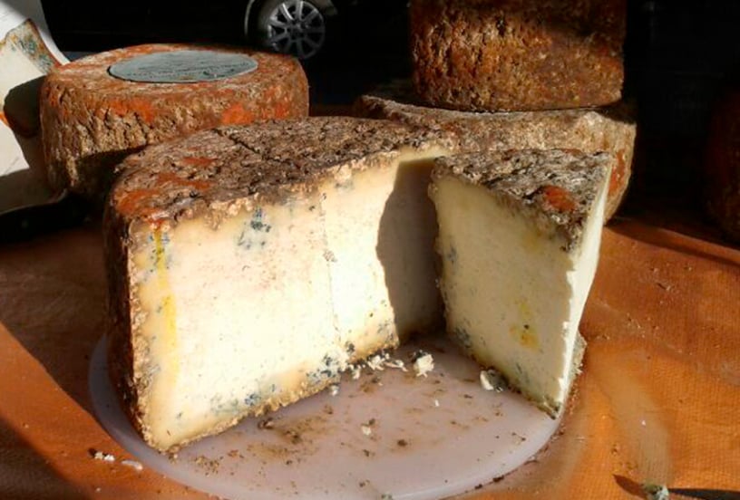 Mercado de Cangas de Onís. Productos de la tierra